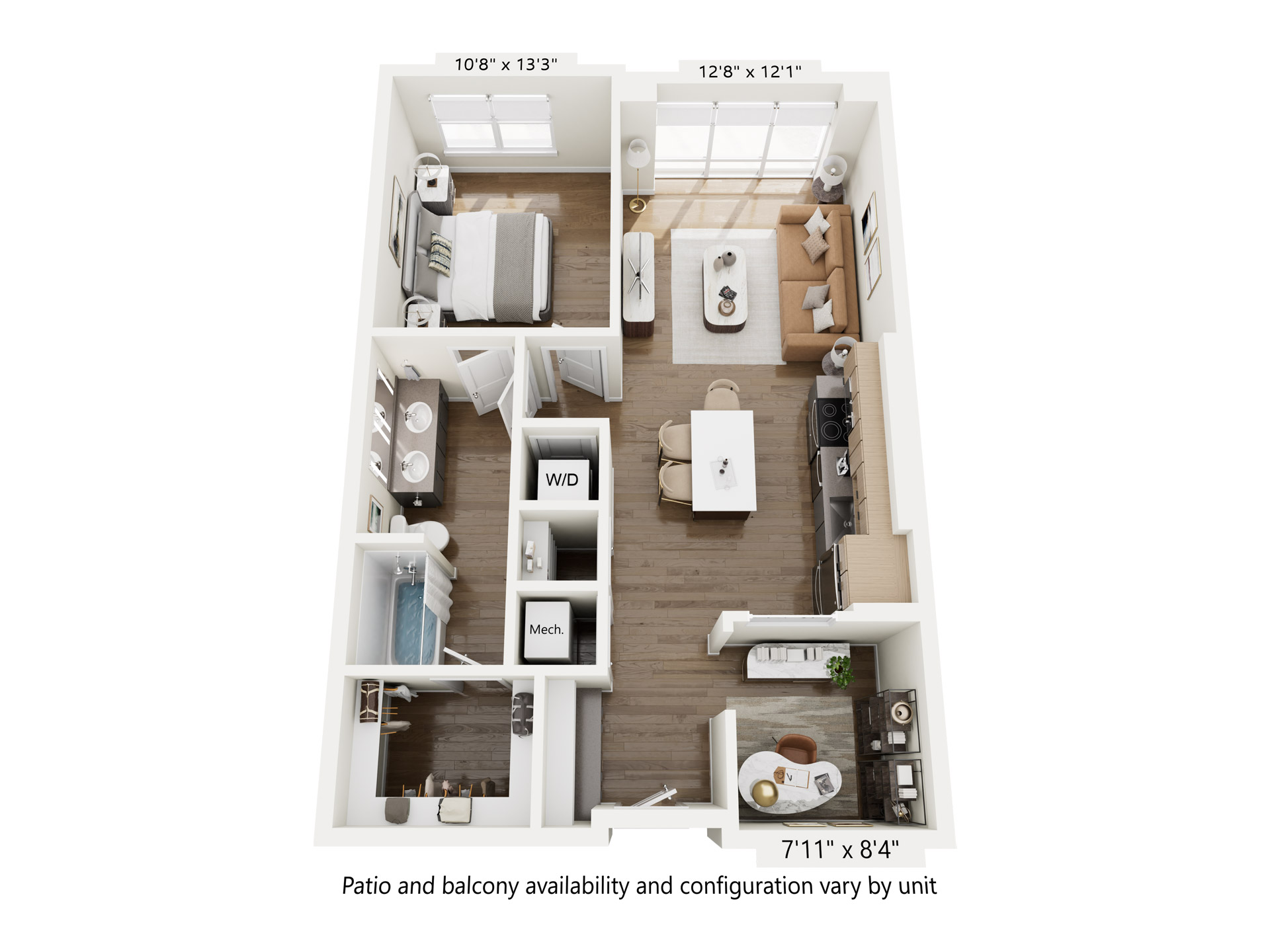 Floorplan Huntsville_1D_ANSI_Type B
