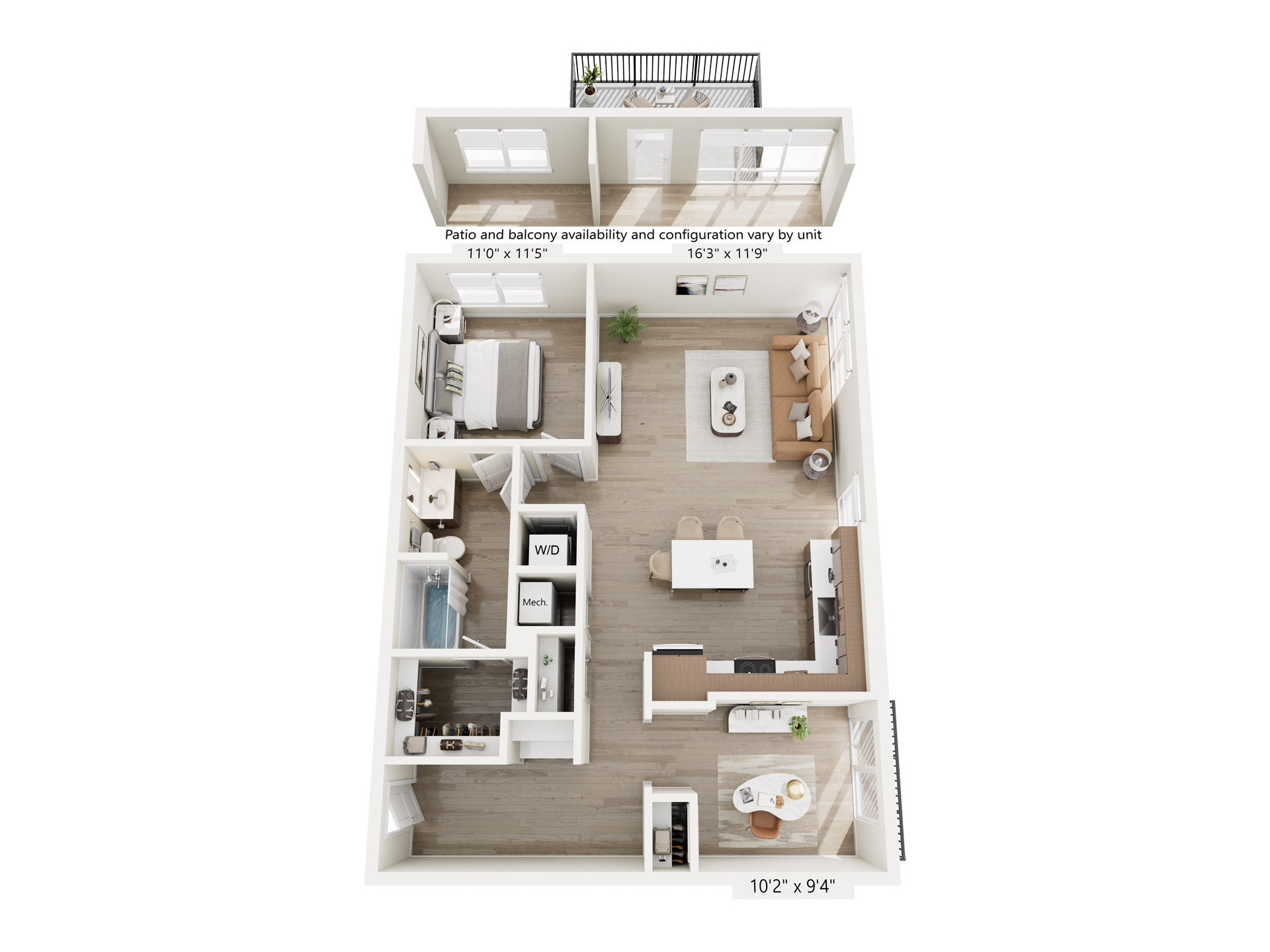Floorplan Huntsville_1E_ANSI_Type B