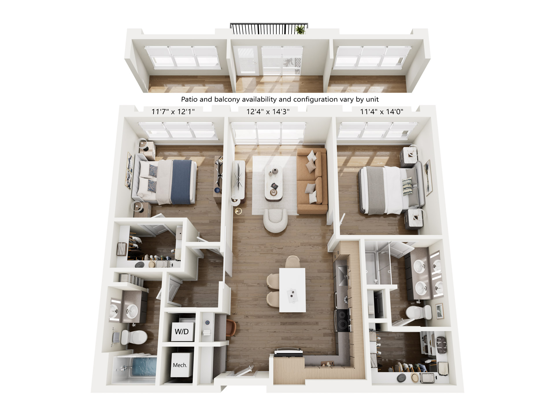 Floorplan Huntsville_2A_ANSI_Type B