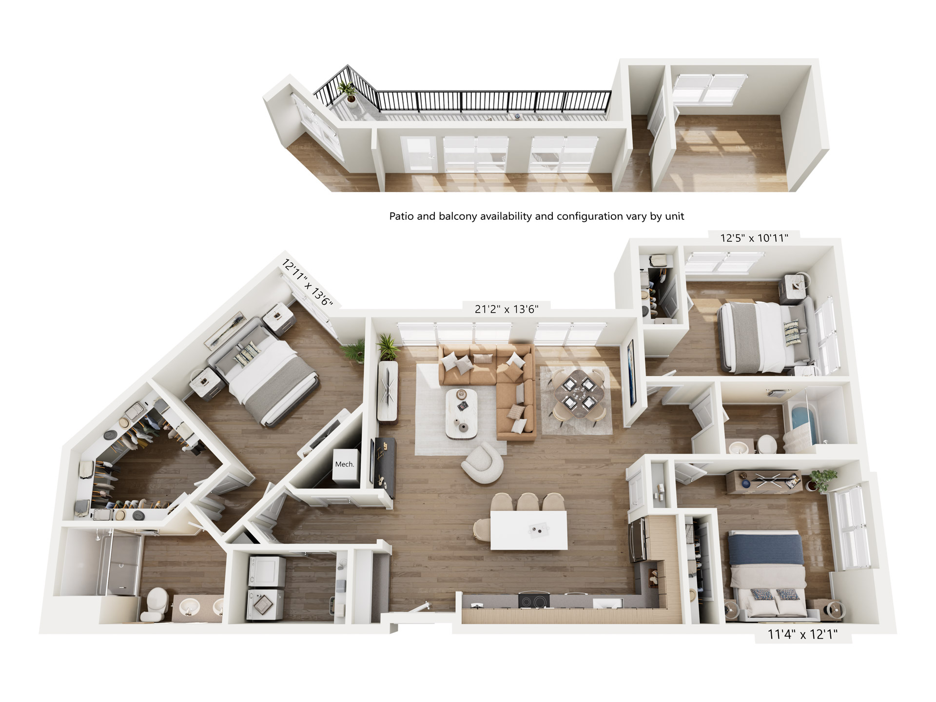 Floorplan Huntsville_3A_ANSI_Type B-REVERSE