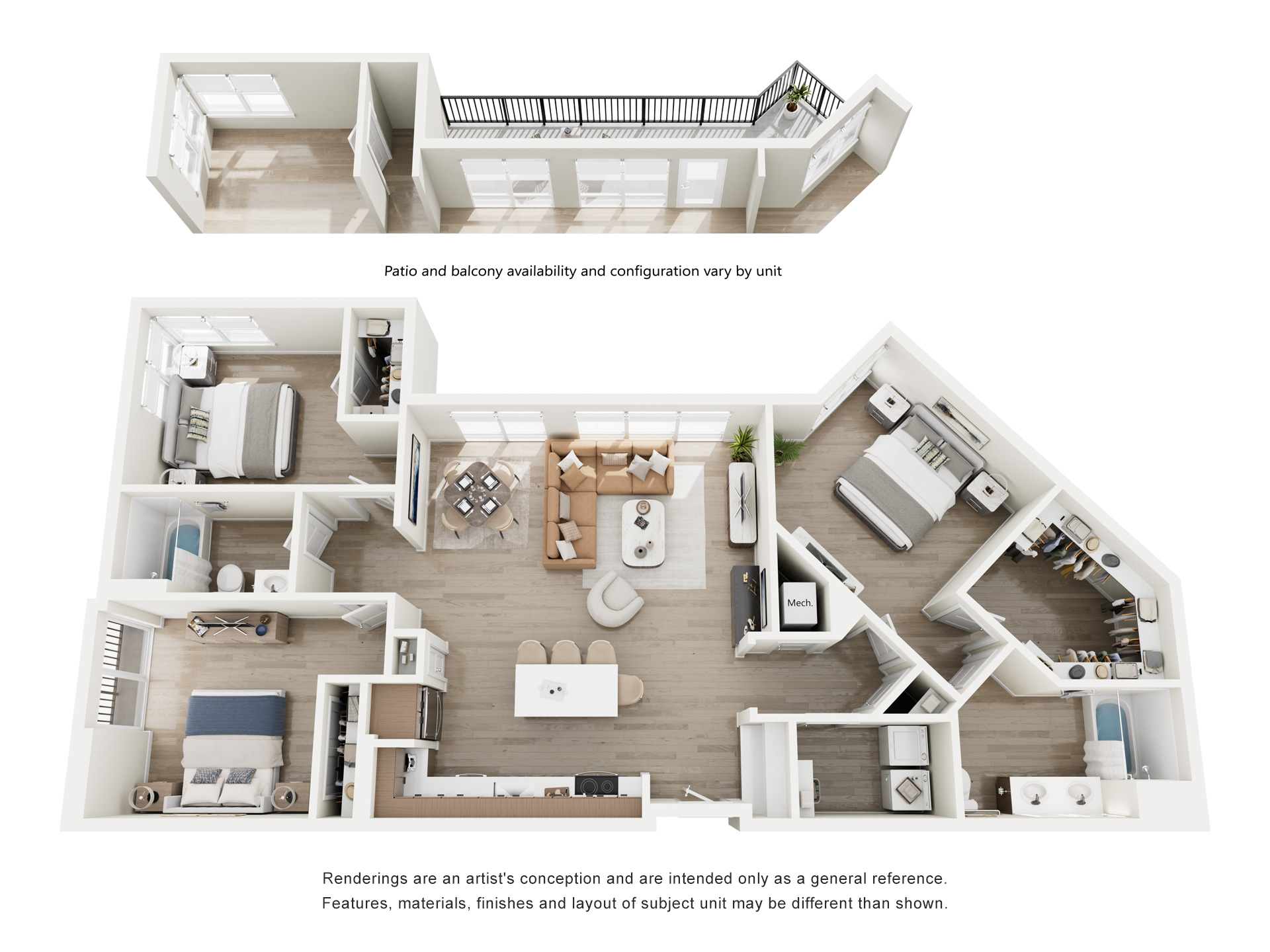 Floorplan Huntsville_3B_ANSI_Type A