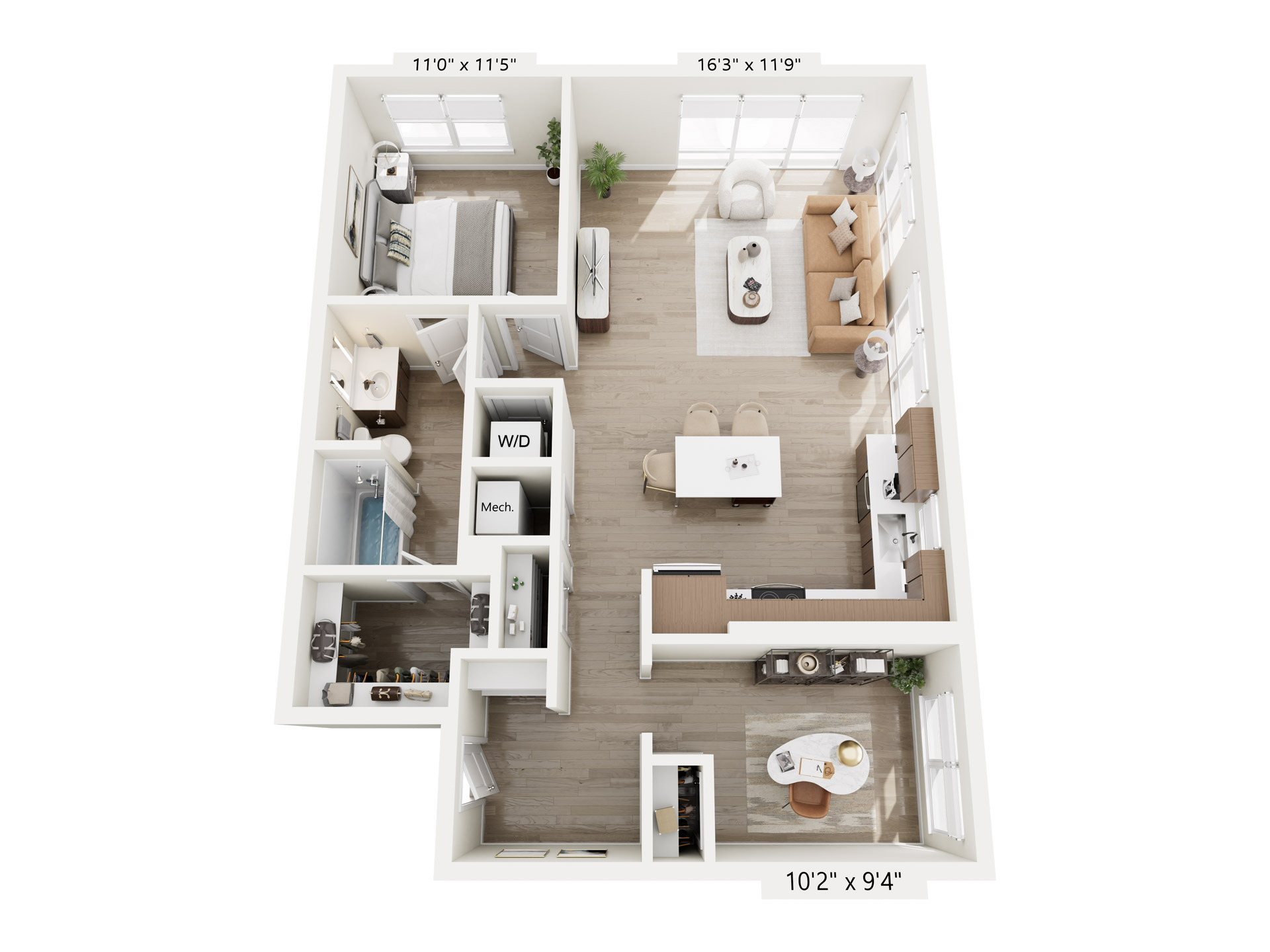 Floorplan Huntsville_1E-2